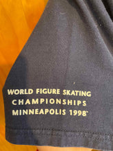 Load image into Gallery viewer, Size Medium Jerzees Navy Women&#39;s Short Sleeve Shirt
