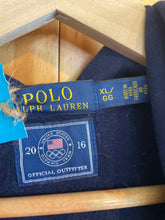 Load image into Gallery viewer, Size XL Ralph Lauren Navy Women's Hoodie
