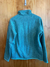 Load image into Gallery viewer, Size Large Patagonia Teal Women's Fleece Sweatshirt

