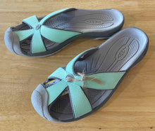 Load image into Gallery viewer, Shoe Size 8 Keen Mint Green Sandals
